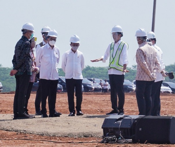 Pemerintah tinjau lokasi perusahaan raksasa (foto: Istimewa/internet)