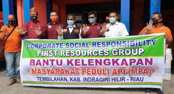 Bupati Inhil bersama perwakilan perusahaan