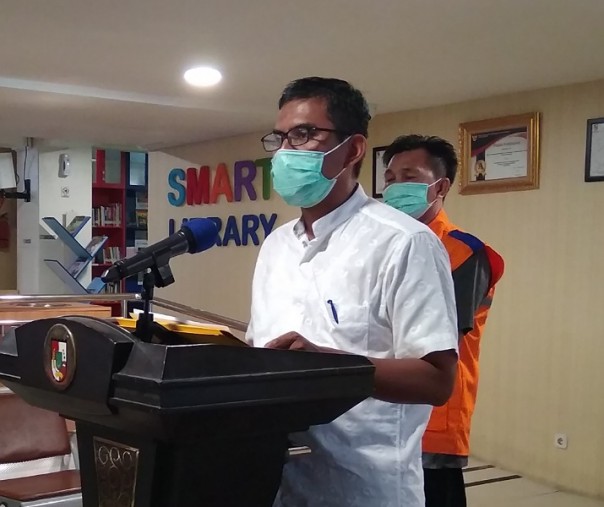 Juru Bicara Bidang Kesehatan Tim Gugus Tugas Penanganan Corona Virus Disease 2019 (Covid-19) Kota Pekanbaru Dokter Mulyadi. Foto: Surya/Riau1.