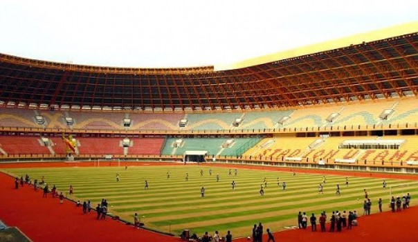 Stadion Utama Riau di Jalan Naga Sakti, Kecamatan Tampan, Pekanbaru