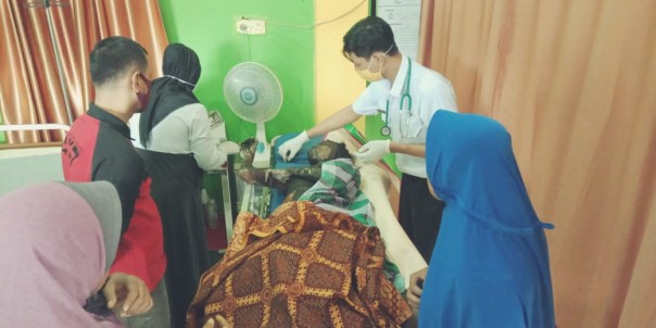 Ibu Muda di Pelalawan Hangus Terbakar di Belakang Rumah/r24