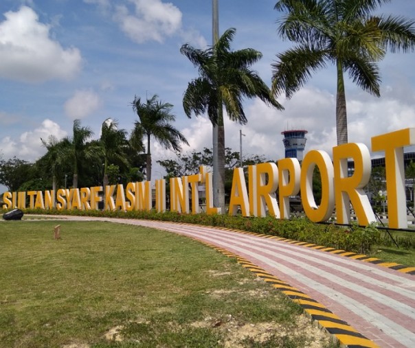 Bandara Internasional Sultan Syarif Kasim II Pekanbaru. Foto: Surya/Riau1.