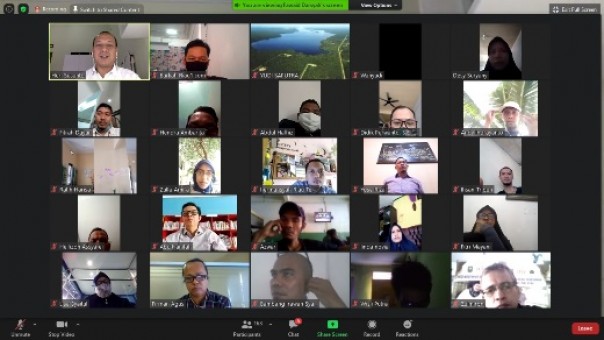 Webinar SKK Migas-KKKS Riau bersama para jurnalis Riau