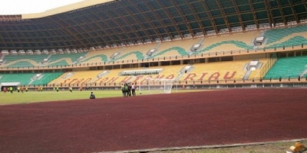 Stadion Utama Riau di Jalan Naga Sakti, Kecamatan Tampan, Pekanbaru