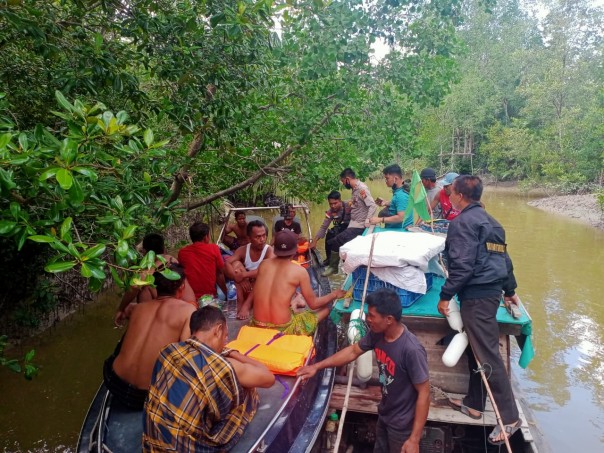 Speedboat Mogok, Polisi Meranti Amankan 9 Pekerja Ilegal Tujuan Malaysia