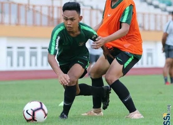 Pemain sayap AA Tiga Naga, Andi Irfan dipanggil Timnas U-19