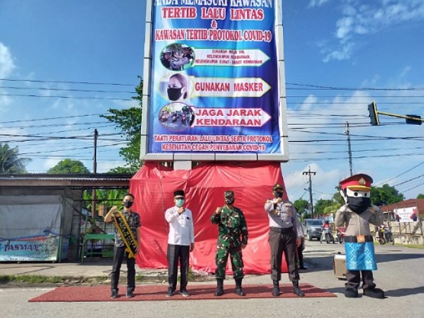 Launching KTL dan Kawasan Tertib Protokol Covid-19 pertama di Riau