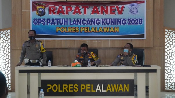 Polres Pelalawan Evaluasi Operasi Patuh/R24