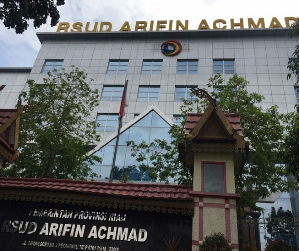 Rumah Sakit Umum Daerah Arifin Achmad di Pekanbaru. Foto: Riau1.