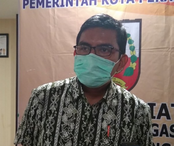 Juru Bicara Bidang Kesehatan Tim Gugus Tugas Penanganan Corona Virus Disease 2019 (Covid-19) Kota Pekanbaru Dokter Mulyadi. Foto: Surya/Riau1.