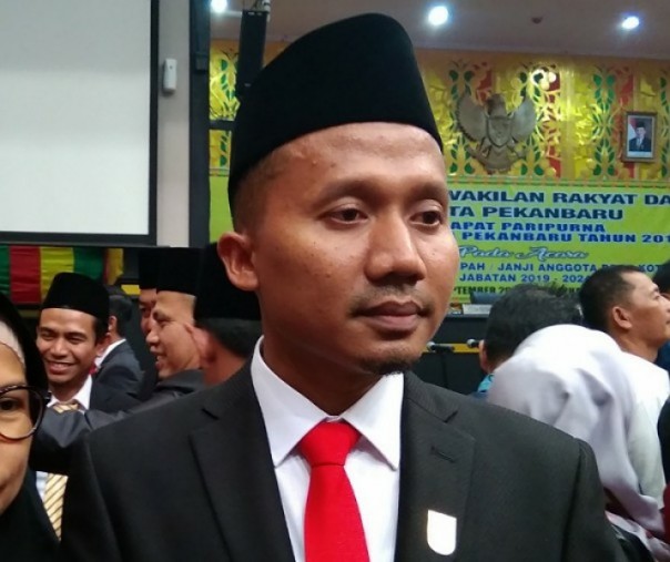 Mulyadi, anggota DPRD Pekanbaru dari PKS. Foto: Surya/Riau1. 