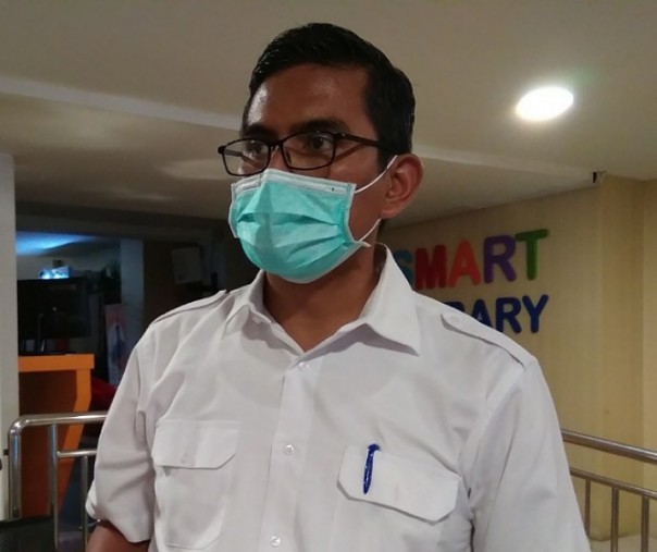 Juru Bicara Bidang Kesehatan Tim Gugus Tugas Penanganan Corona Virus Disease 2019 (Covid-19) Kota Pekanbaru Dokter Mulyadi. Foto: Surya/Riau1.