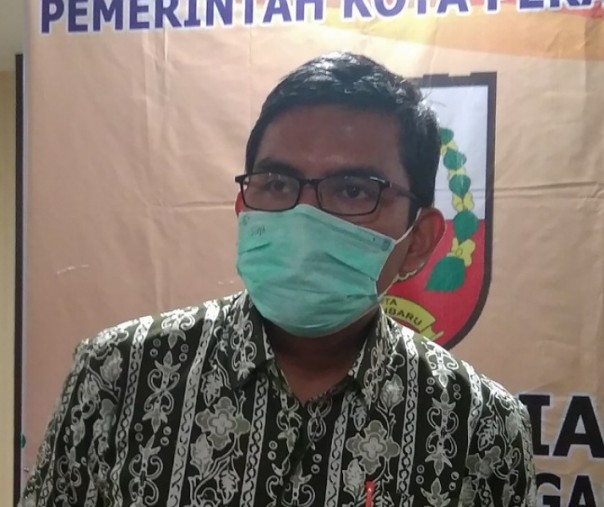 Juru Bicara Bidang Kesehatan Tim Gugus Tugas Penanganan Corona Virus Disease 2019 (Covid-19) Kota Pekanbaru Dokter Mulyadi. Foto: Surya/Riau1.