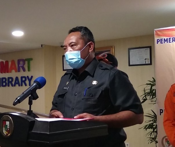 Juru Bicara Tim Gugus Tugas Penanganan Corona Virus Disease 2019 (Covid-19) Kota Pekanbaru Ingot Ahmad Hutasuhut. Foto: Surya/Riau1.