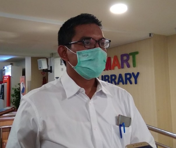 Juru Bicara Bidang Kesehatan Tim Gugus Tugas Penanganan Corona Virus Disease 2019 (Covid-19) Kota Pekanbaru Dokter Mulyadi. Foto: Surya/Riau1.