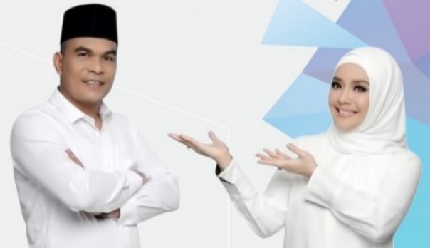 Pasangan Kaderismanto-Iyeth Bustami yang akan maju Pilkada Bengkalis 2020