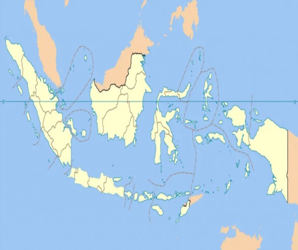 Peta Indonesia (foto: Istimewa/internet)