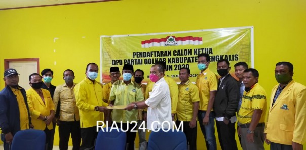 Pendaftaran calon ketua Golkar Bengkalis/R24