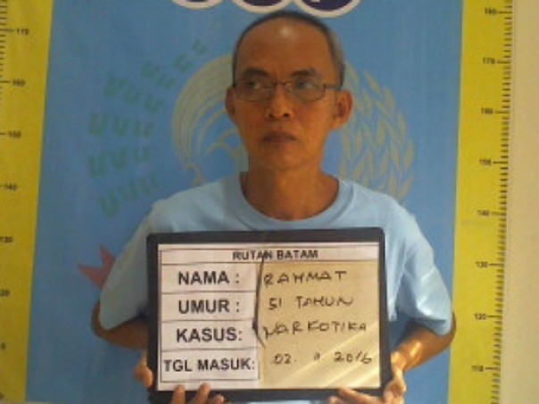 Napi Rahmat alias Jefri Mansur yang kabur dari Lapas Tembilahan