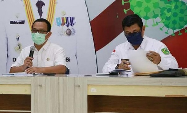 Sekretaris Gugus Tugas Percepatan dan Penanganan Kabupaten Siak, L Budhi Yuwono