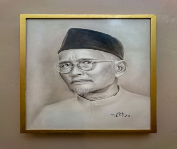 Lukisan Raja Ali Haji (foto: Istimewa/internet)