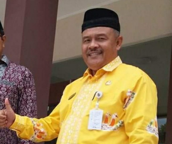 Kepala SMP Madani Pekanbaru Ridwan meninggal dunia akibat virus corona, Sabtu (12/8/2020), di RS Awal Bros Ahmad Yani. Foto: Pemko Pekanbaru.