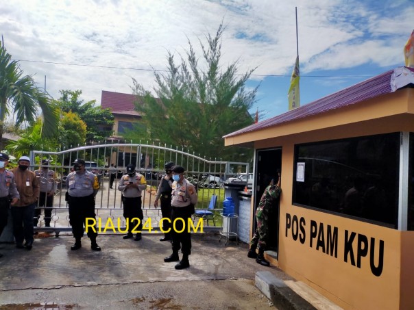 Pos Pam di KPU Bengkalis/R24