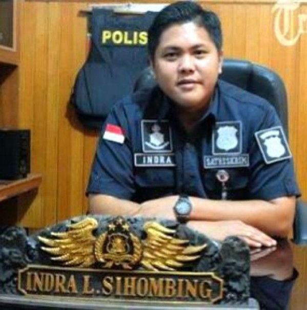 Kasat Reskrim Polres Inhil, AKP Indra Lamhot Sihombing