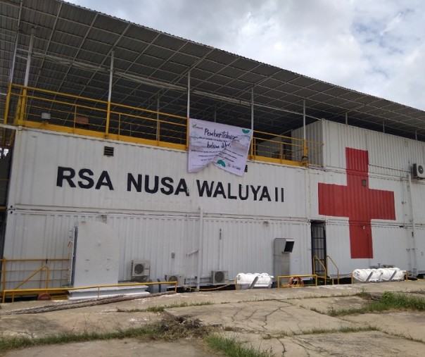 RSA Nusa Waluya II saat sandar di eks Pelabuhan Pelindo II Pekanbaru. Foto: Surya/Riau1.