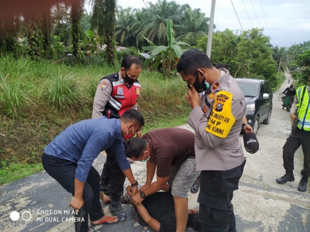 9 Bulan Kabur, Pria Pelaku Pencabulan Dari Madura Dibekuk Polsek Koto Gasib.