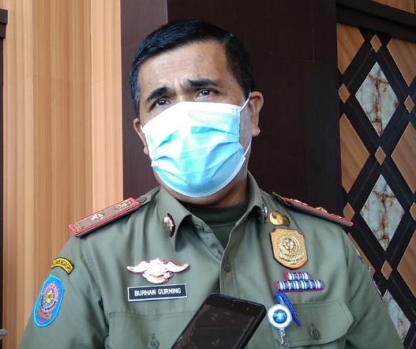 Plt Kepala Satpol PP Pekanbaru Burhan Gurning. Foto: Surya/Riau1.