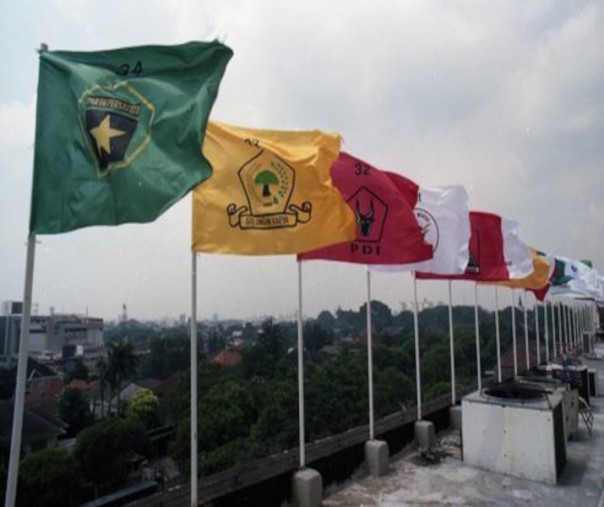 Ilustrasi bendera partai (Foto: Istimewa/internet)