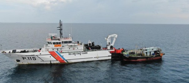 Kapal Ikan Berbendera Malaysia ditangkap/net