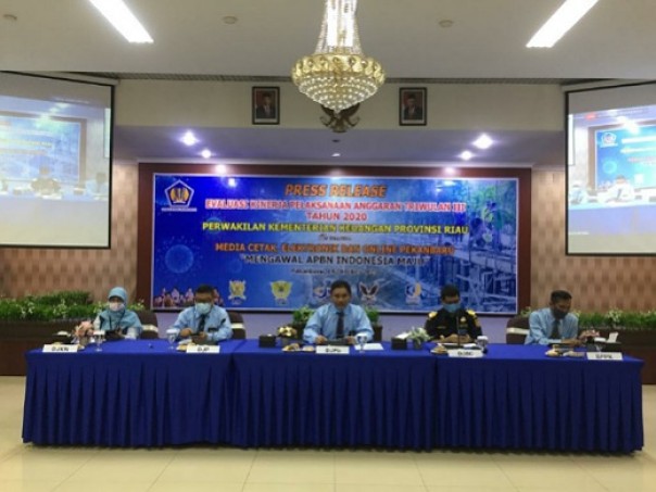 Evaluasi Triwulan III 2020 DJPb Riau
