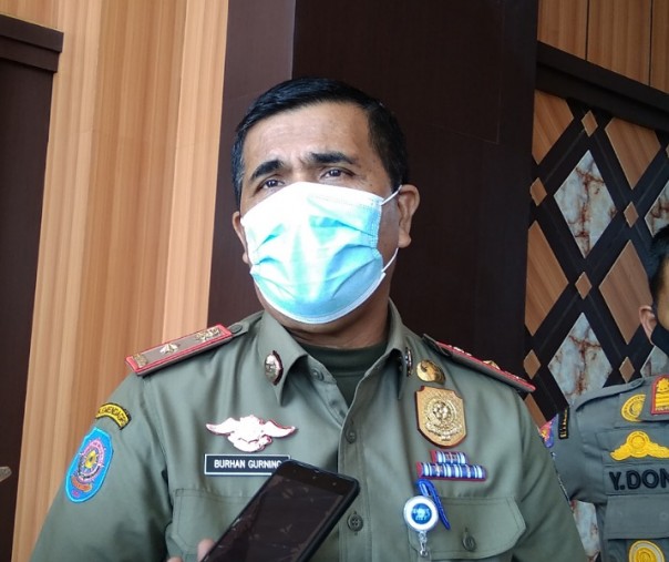 Plt Kepala Satpol PP Pekanbaru Burhan Gurning. Foto: Surya/Riau1.