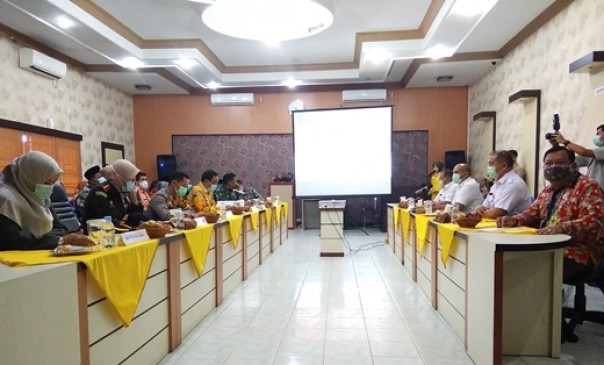 Diskusi Kepala BNNP Riau bersama Bupati dan Forkopimda Inhil