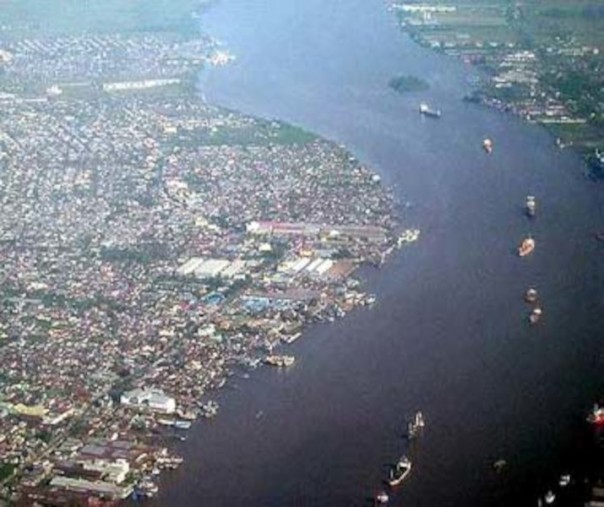 Kota Pontianak dari atas udara (Foto: Istimewa/internet)