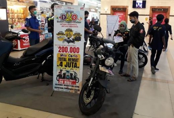 Pameran Yamaha di Mal Pekanbaru