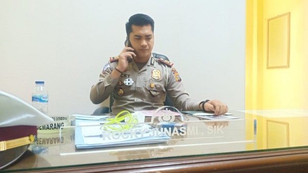 Kasat Lantas Polres Kuansing AKP Rocky Yunasmi, SIK. MH/R24