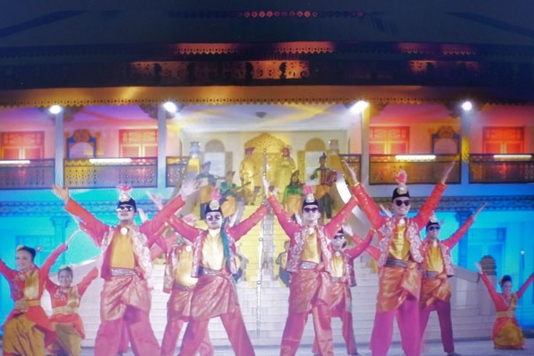 Tarian Riau saat di PKN