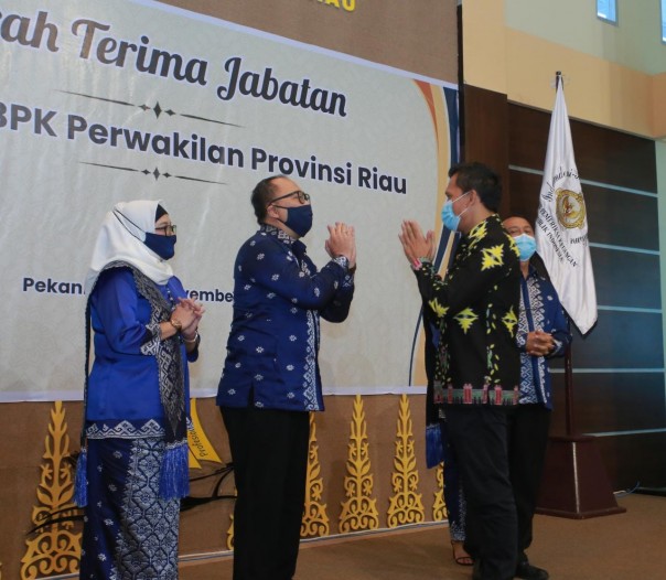 PJS Bupati Siak Hadir Sertijab Kepala BPK Perwakilan Provinsi Riau/R24