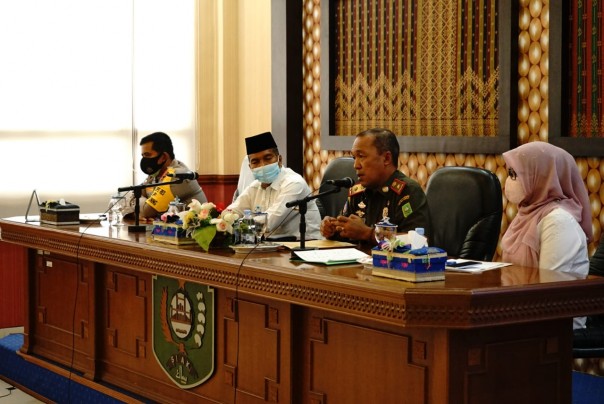 Perkuat Efektifitas Pencegahan Dan Pengendalian Covid-19,Biro Hukum Setda Riau Sosialisakan Perubahan Perda 