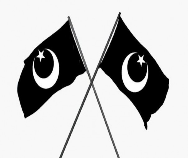 Ilustrasi bendera Partai Masyumi (Foto: Istimewa/internet)
