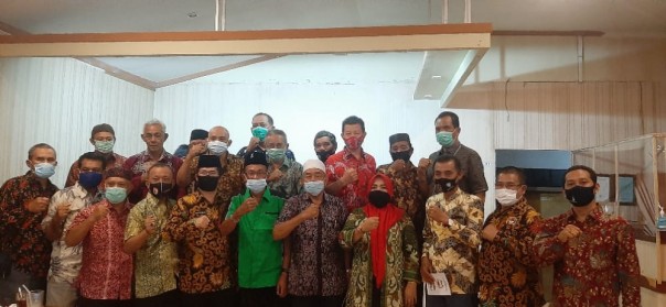 Tim FPK Provinsi Riau dan FPK Kabupaten Inhil serta Kesbangpol Inhil