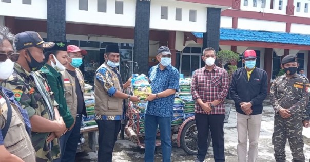 DPP SantanNU Bantu Korban Banjir di Meranti