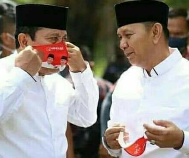 Pasangan cakada Rohul Nomor Urut 2, Sukiman-Indra Gunawan (SUKAWAN). Foto: Istimewa.