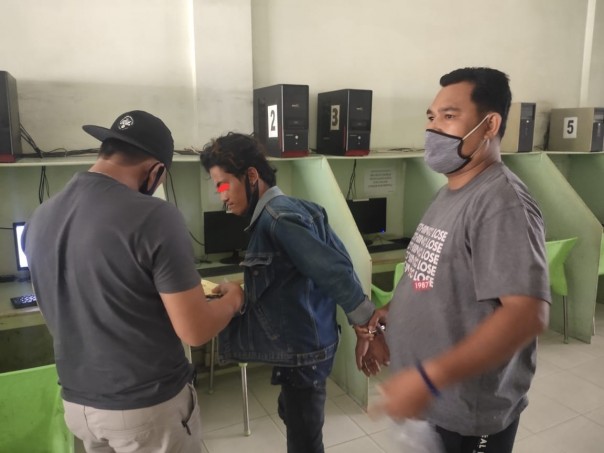 Pelaku curanmor yang beraksi di Perawang ditangkap saat berada di Pekanbaru