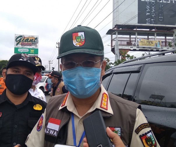 Asisten I Bidang Pemerintahan Setdako Pekanbaru Azwan. Foto: Surya/Riau1.
