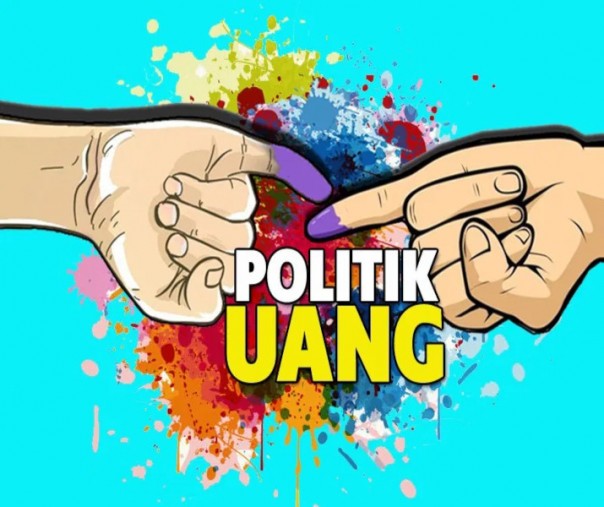 Ilustrasi politik uang (Foto: Istimewa/fin.co.id)