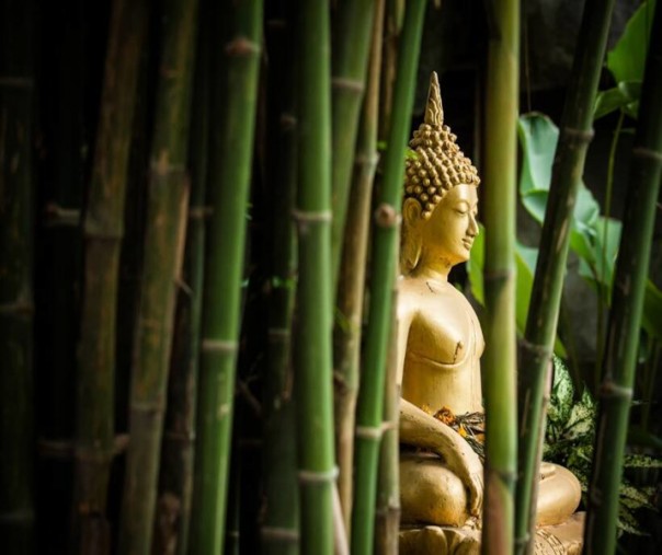Ilustrasi patung Buddha (Foto: Istimewa/The Indian Express)
